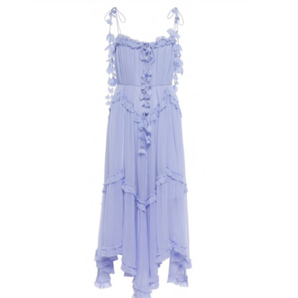 Zimmermann Dresses & Skirts - Zimmermann purple floral embellishments dress
